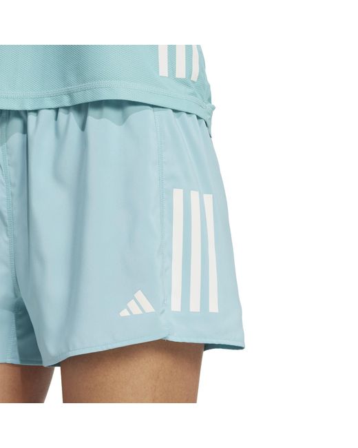 Adidas Blue Own The Run Shorts