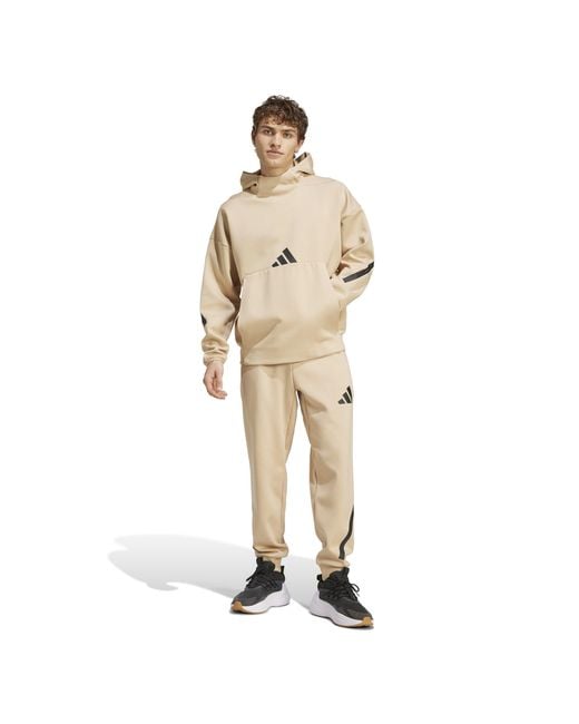 Adidas Natural Z.N.E. Tracksuit Bottoms for men