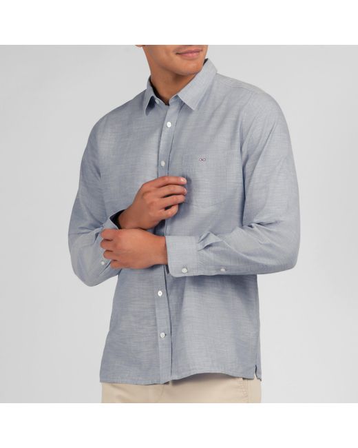 Eden Park Blue Plain Shirt for men