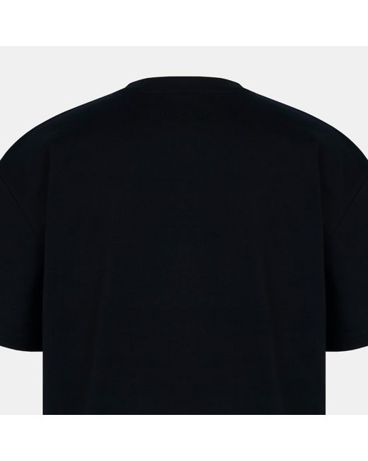 Jack Wills Black Jw Boxy Tee Cotton Short Sleeve Fit T-Shirt for men