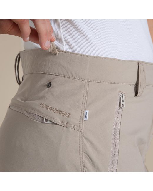 Craghoppers Natural Nosilife Pro Convertible Iii Lightweight Trousers