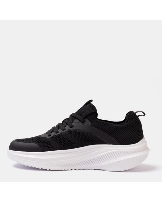 Kappa Black Prati Knit Trainers for men