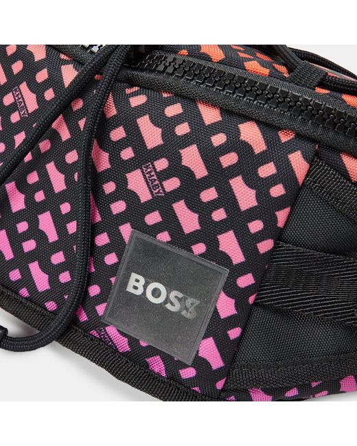 Boss Black All Over Bum Bags for men