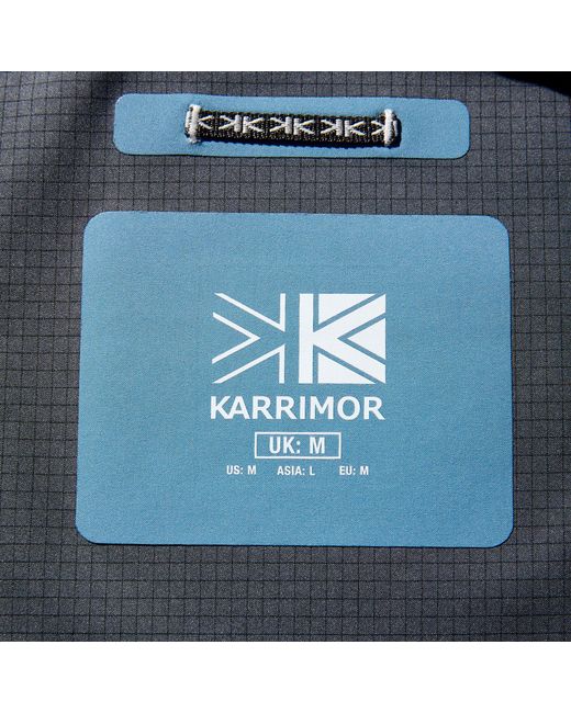 Karrimor Blue Nitro Weathertite Extreme Dwr Waterproof Jacket for men
