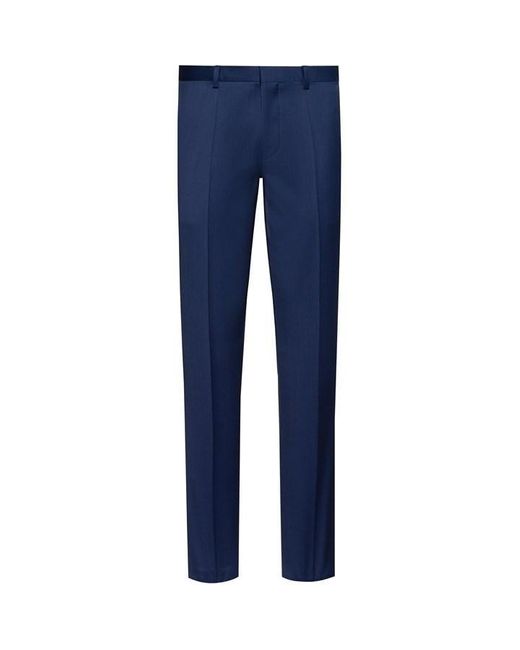 HUGO S Henfords Suit Trousers Bright Blue 30w / 32l for men