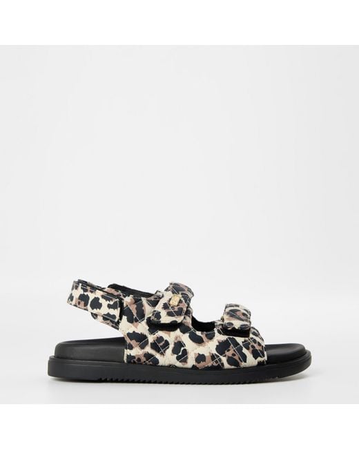 Barbour Black Soules Sandals