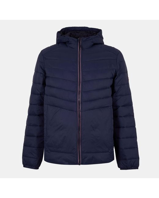 Jack & Jones Blue Sprint Insulated Medium Puffer Jacket for men
