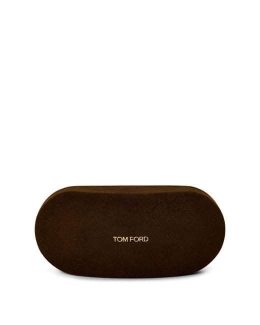 Tom Ford Blue Marshall Rectangle Sunglasses for men