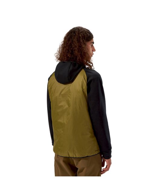 Berghaus Green Trawden Weather-Resistant Hybrid Jacket for men