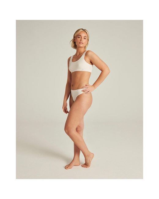 Nudea Multicolor Seamless Crop Top Tencel Seamless