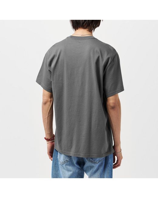 Levi's Gray Varsity Circle T Shirt for men
