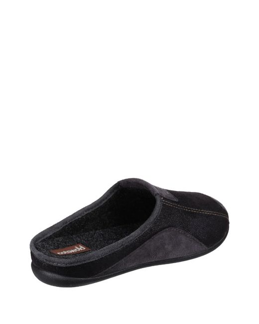 Cotswold Black Westwell Slipper for men