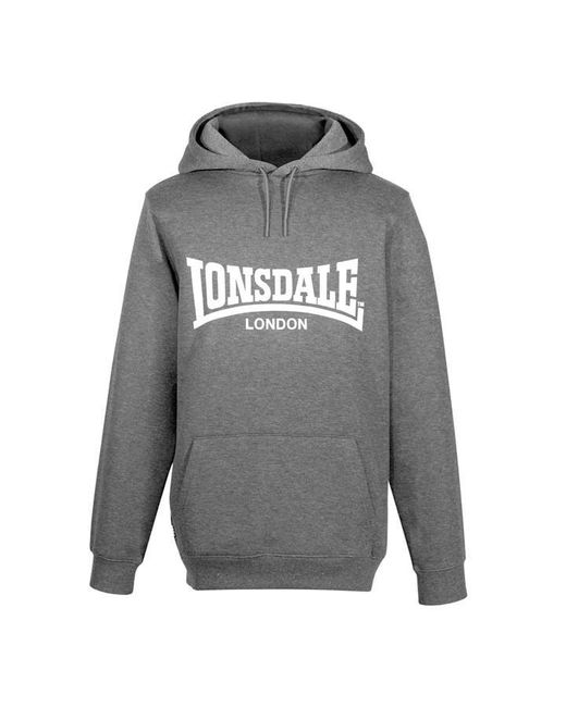 Lonsdale, Essentials Sleeveless Hoodie, Black