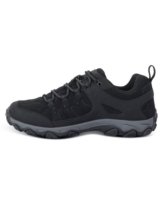 Regatta Black Edgepoint Iv Low Waterproof Walking Shoes for men