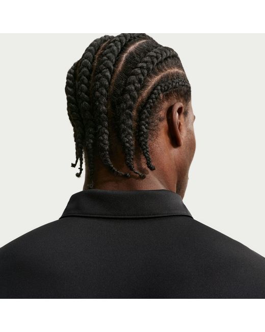 Nike Black Short Sleeve Performance Polo Shirt for men