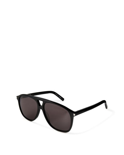 Saint Laurent Gray Sl 596 Dune Sunglasses for men