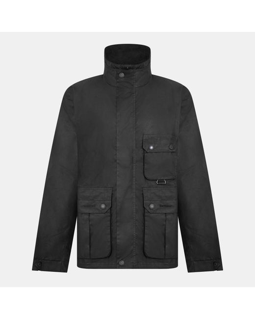 Barbour Blue Re Util Bedale Re-Engineered Waxed Jacket for men