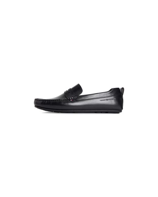 Tommy Hilfiger Black Loafers for men