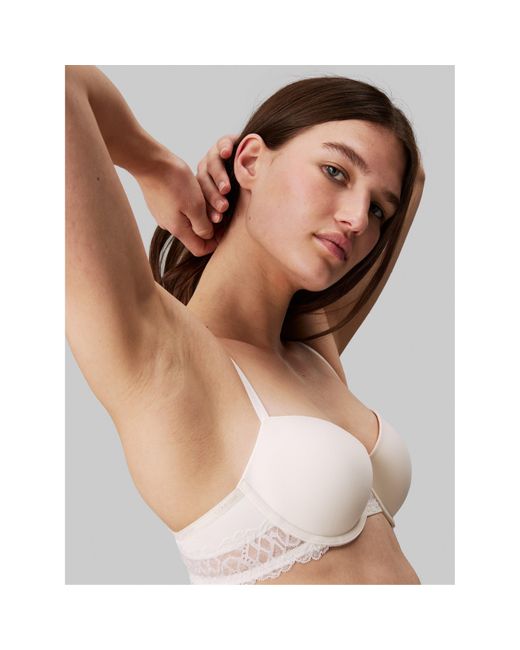 Calvin Klein Brown Balconette Bra