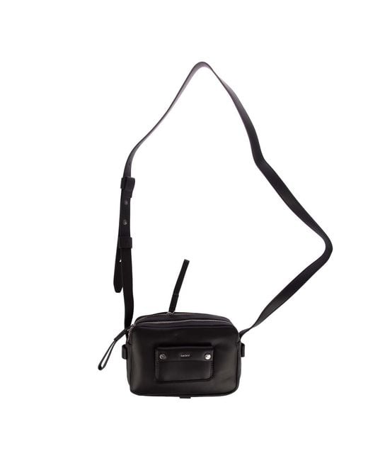 DKNY Black Ara Camera Dz Crossbody Bag