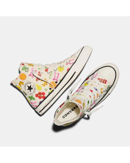Converse Blue Adults Chuck Taylor All Star Mar Canvas High-Top Trainers