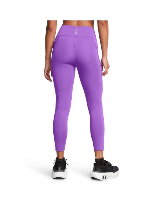 Under Armour Purple Fly Fast Ankle Legging