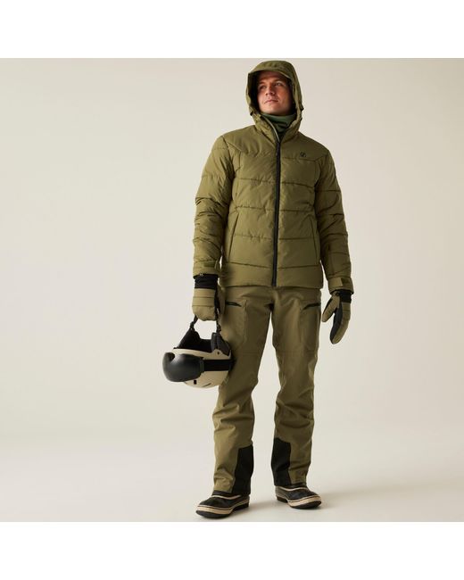 Dare 2b Green Camber Ii Insulated Waterproof Jacket for men