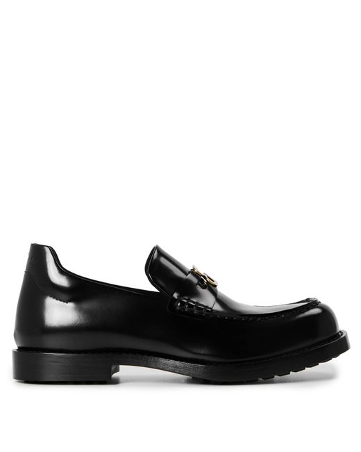 Balenciaga Black Bal Comfy B Loafr Ld64