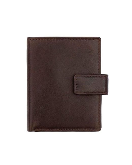Primehide Brown Tuscan Bifold Wallet With Tab for men