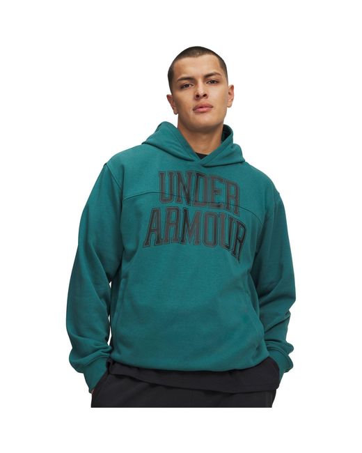 Under Armour Green Performance Hoodie for men