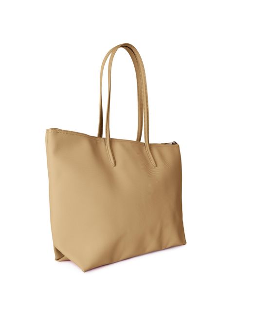 Lacoste Natural Large Tote Bag
