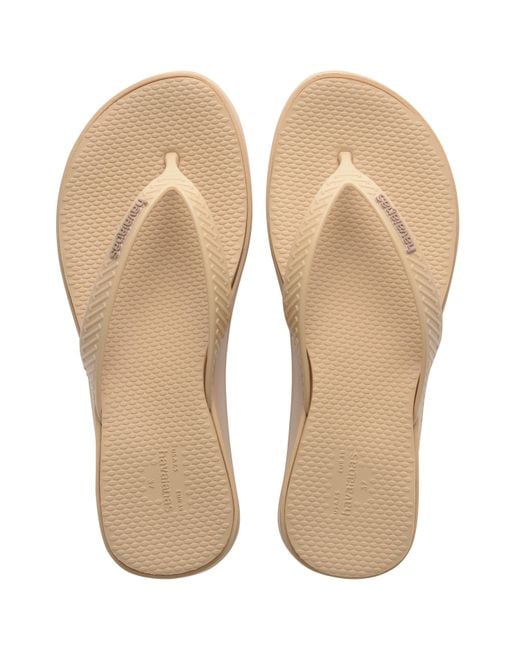 Havaianas Natural High Platform Ii Flip Flops