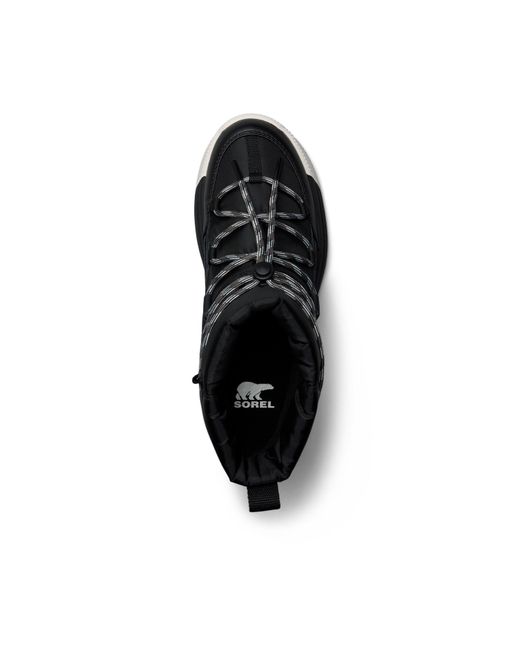 Sorel Black Whitney Iil Slip-On Waterproof Boots