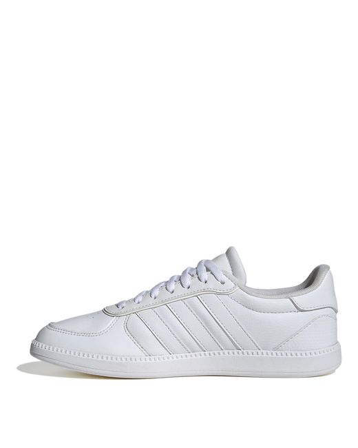 Adidas White Breaknet Sleek Trainers