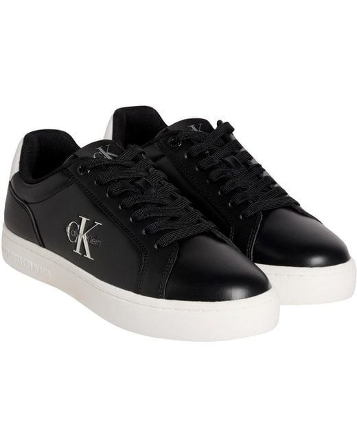 Calvin Klein Black Ckj Cupsole Low-Top Trainers for men