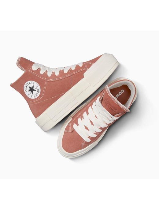Converse Brown Adults Chuck Taylor All Star Cru High-Top Trainers