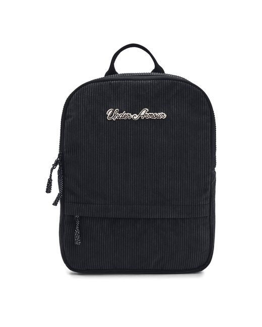 Under Armour Black Loudon Corduroy Backpack