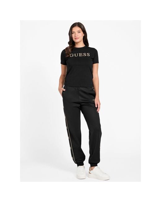 Guess Black Octavia Slim Fit T-Shirt