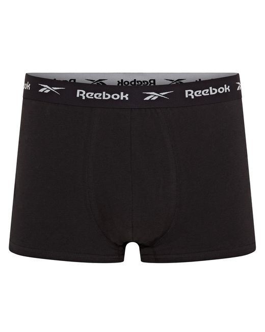 Reebok Black 5 Pack Trunks for men