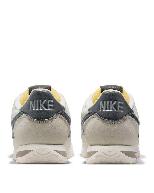 Nike White Cortez Textile Runners