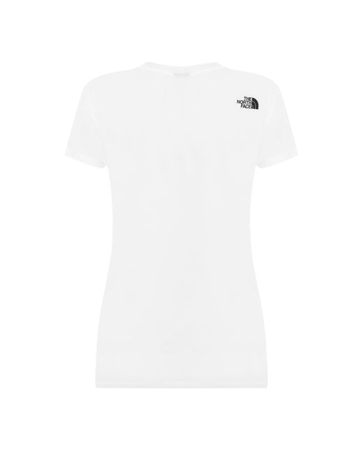 The North Face White Simple Dome Regular Fit T-Shirt