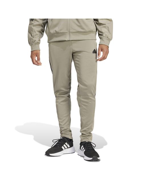 Adidas Gray Tiro Material Mix Pants for men