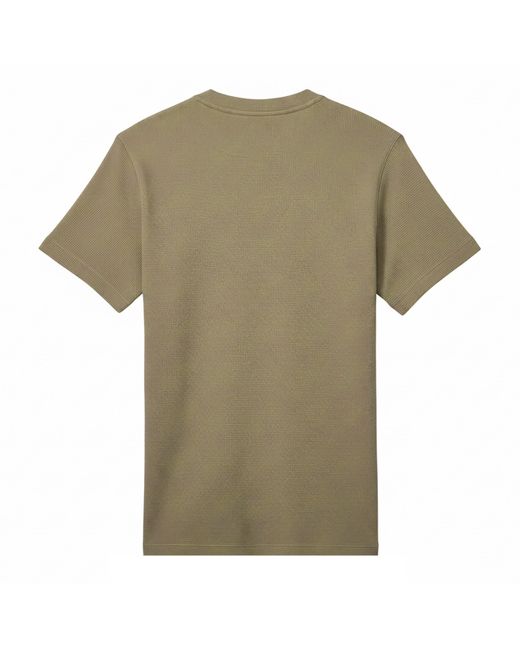 Calvin Klein Green Badge Waffle Tee for men