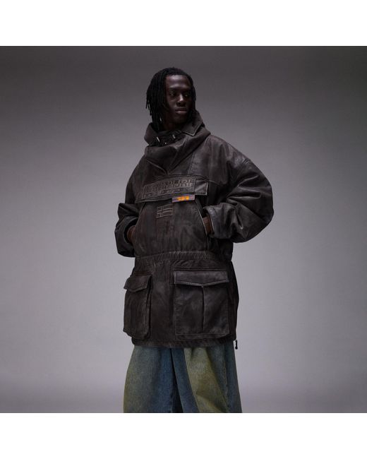 Napapijri Black X Pdf Skidoo Rain Anorak for men