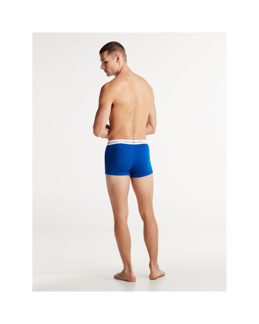 Tommy Hilfiger Blue 3 Pack Signature Boxer Shorts for men