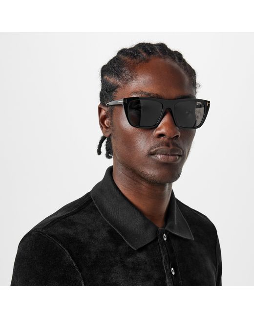 Tom Ford Gray Aslan Sunglasses for men