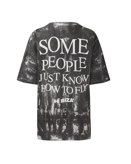 Palm Angels Black X Hi Ibiza Tie Dye T-Shirt