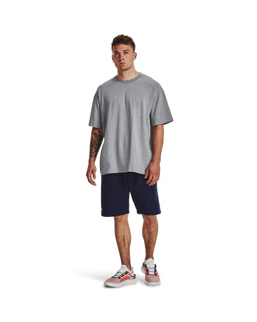 Under Armour Gray Short-Sleeve Performance Gym Top for men