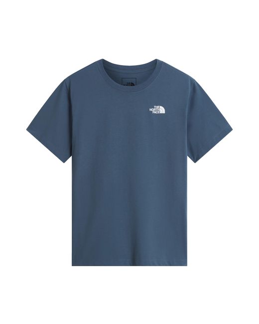 The North Face Blue Never Stop Exploring Regular Fit T-Shirt for men