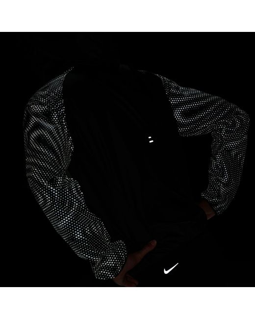 Nike Black T Flash Running Jacket